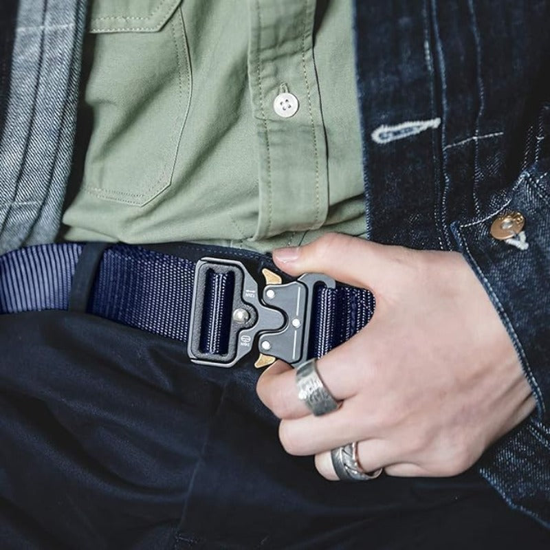 Skanto | Tactical Nylon Belt with Quick Release Aluminum Buckle