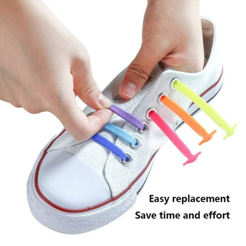 BowLift | Elastic Silicone No-Tie Shoelaces