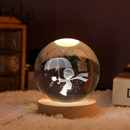 Skanto | Glowing Crystal Ball Night Light