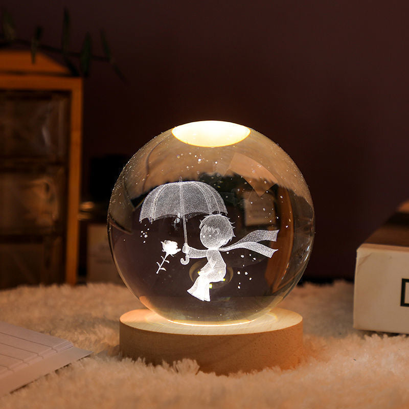 Skanto | Glowing Crystal Ball Night Light
