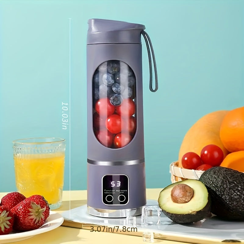 Skanto | Portable USB Rechargeable Blender & Juicer – Easy to Clean, Perfect for Fruit & Vegetable Drinks, Milkshakes, 10.14 oz to 16.91 oz Capacity