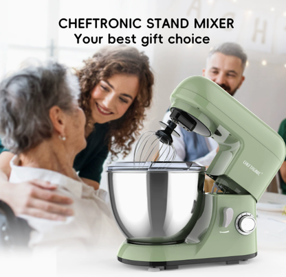 BowLift | Powerful 6-Speed Stand Mixer with 5.3Qt Stainless Steel Bowl and Versatile Attachments