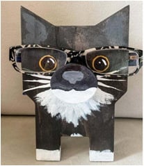 BowLift | Wooden glasses stand with animals