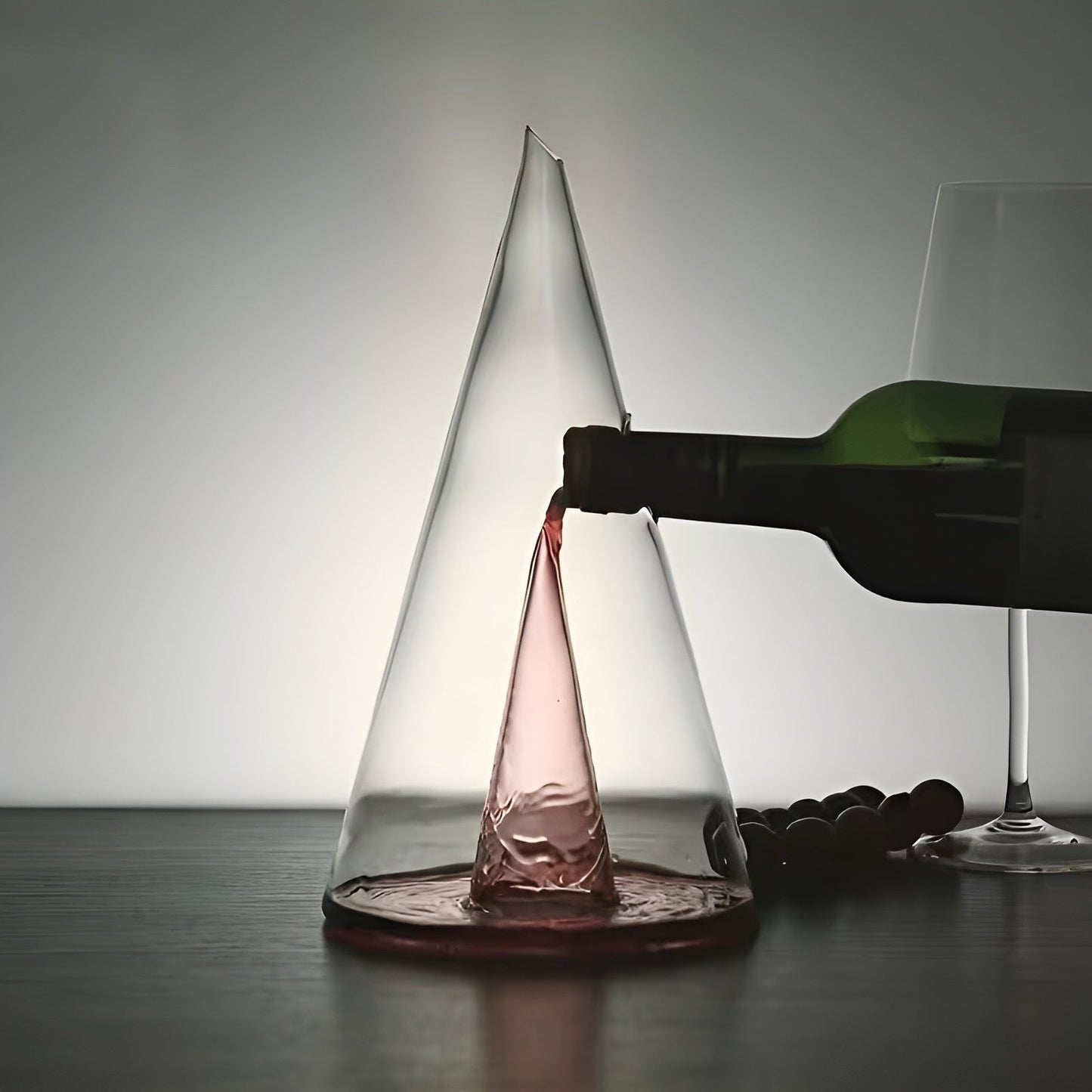 Glass Wine Decanter – Stylish and Elegant | Perfect for Aerating Red Wine at Dinners and Parties | Bowlift