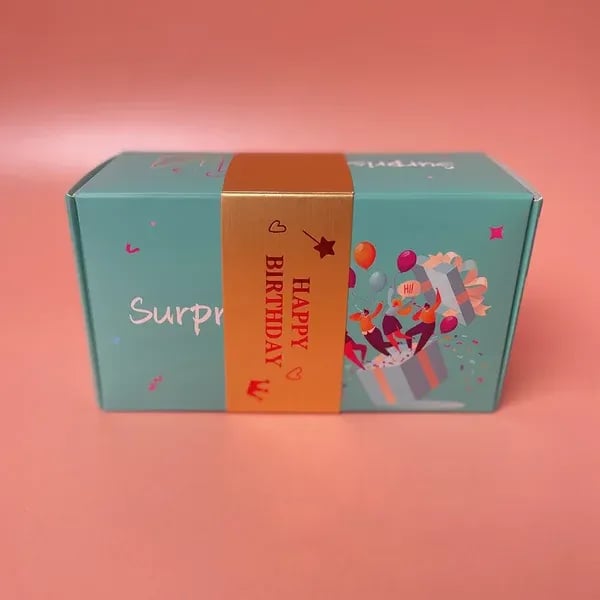 Skanto | Pop-Up Surprise Gift Box | Spring-Loaded Cubes | Hidden Compartment | Reusable Party Favor Box | For All Occasions
