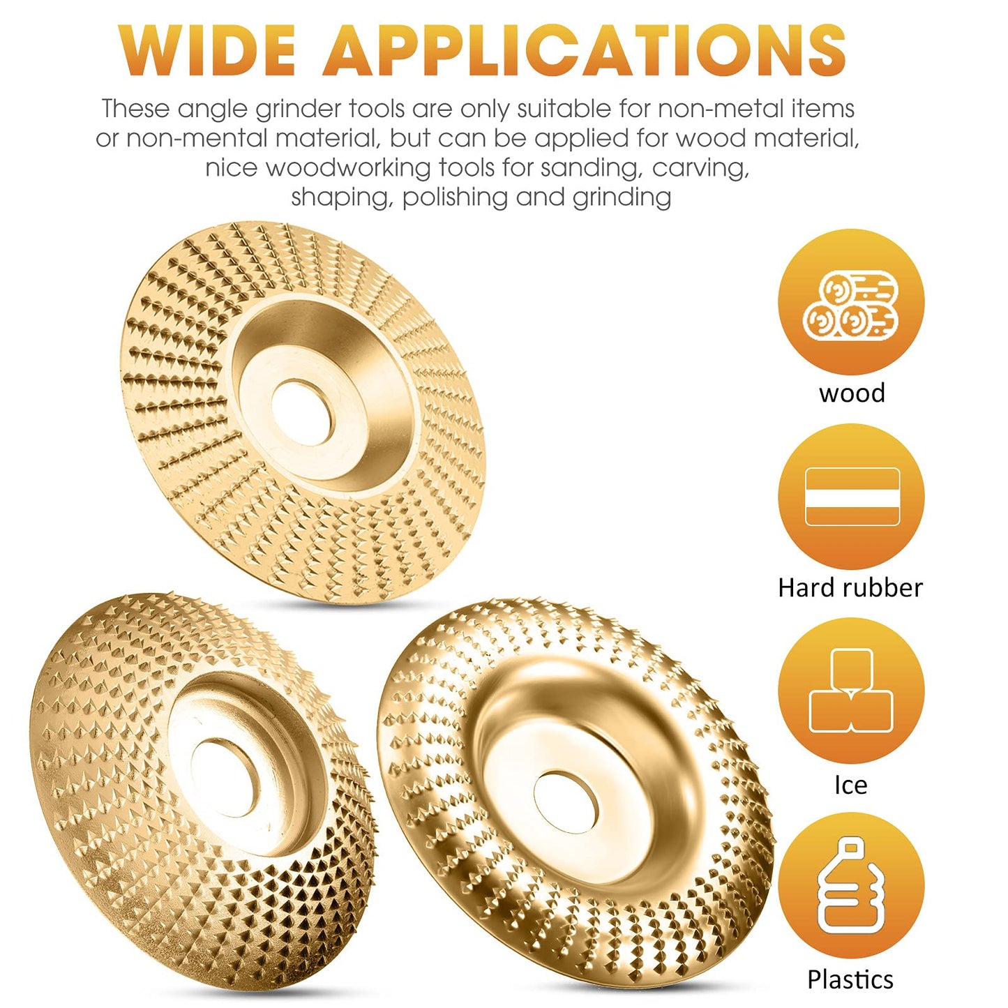 Tungsten carbide grinding wheel