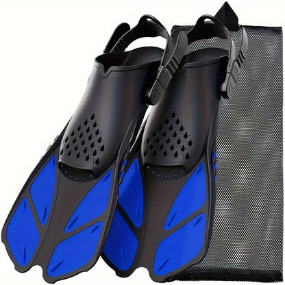 BowLift | Snorkel fins SeaVana Glide | Adjustable & Short | Open Heel | For Travel & Leisure | Unisex