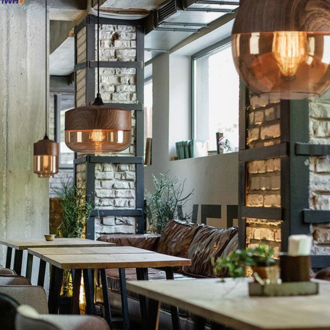 BowLift | Stylish Scandinavian Wooden Ceiling Lamp - NordLuna