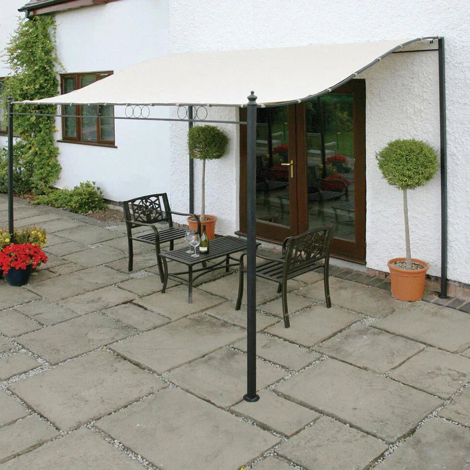 BowLift | Waterproof Garden Patio Awning Canopy Ceiling - Outdoor Sun Shade Sail UV Blocker
