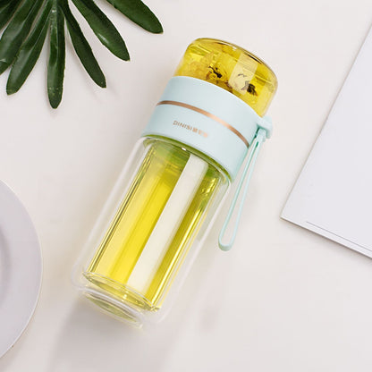 Skanto infuser in crystal clear glass