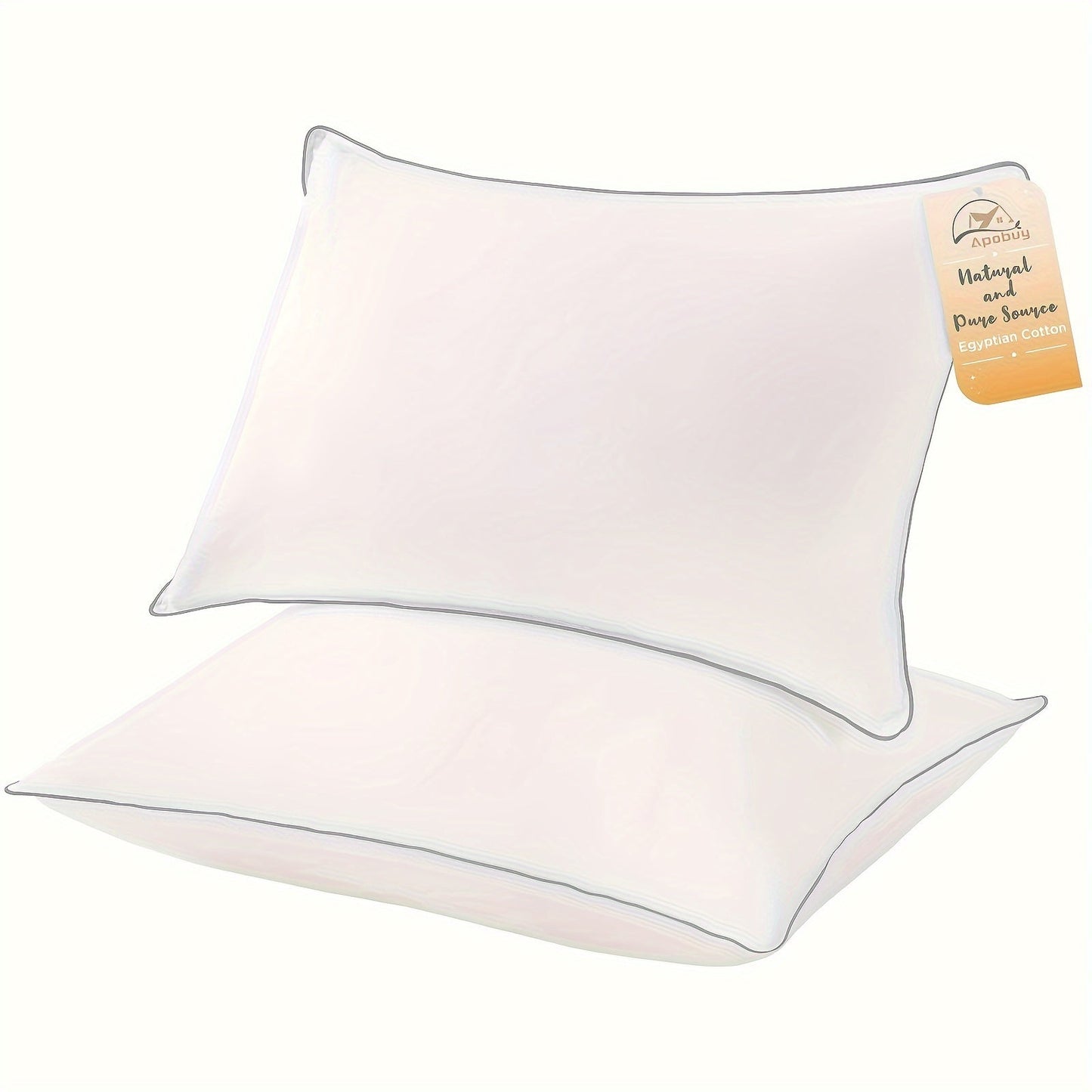 Skanto Skanto | Cooling Sleep Pillows - Luxury Hotel Quality with 3D Microfiber Fill and Breathable Cover - Ideal for Side, Back, and Stomach Sleepers, King Size