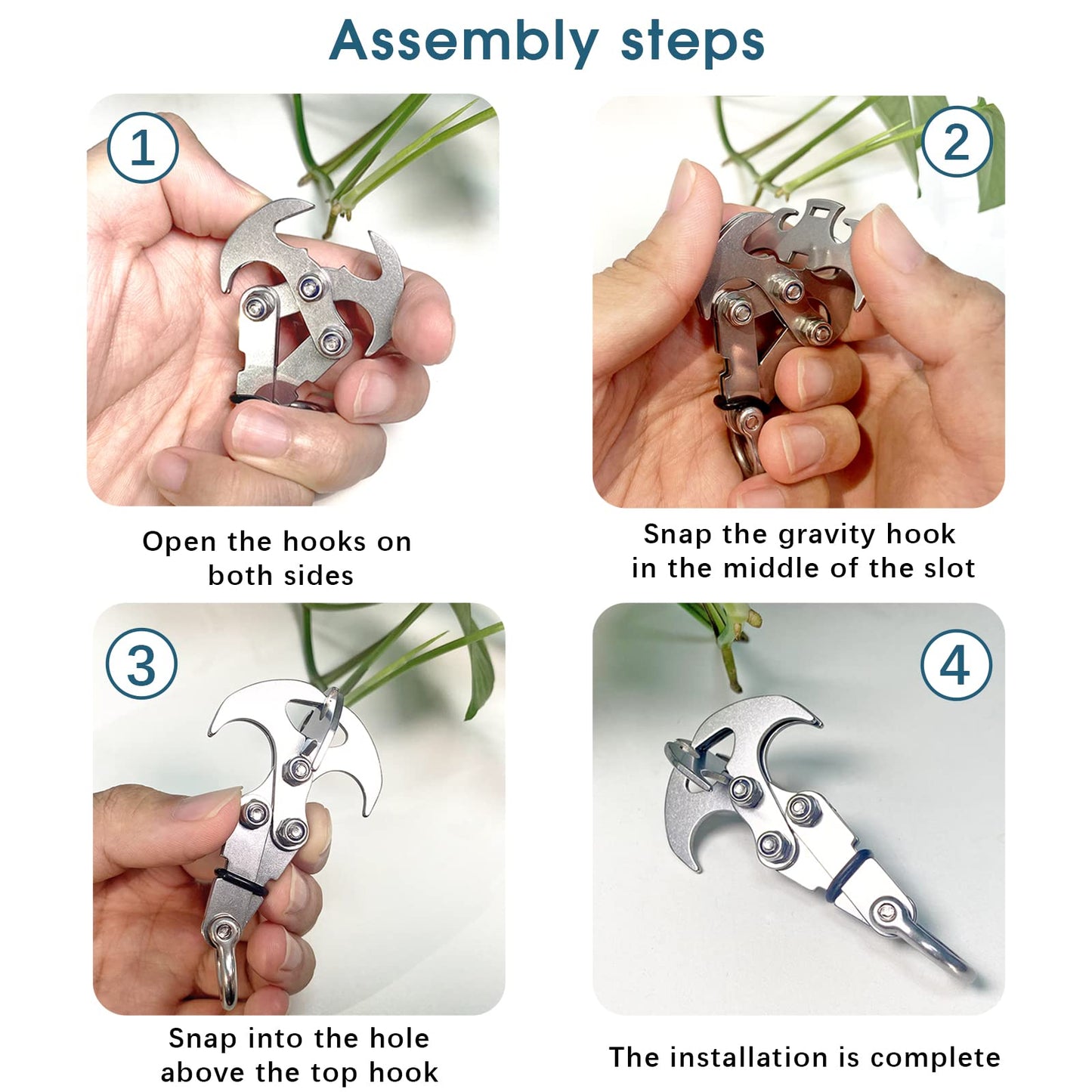 BowLift | Stainless Steel Gravity Grappling Hook