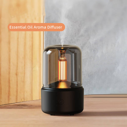Skanto | Aromatherapy Humidifier with Candlelight Effect