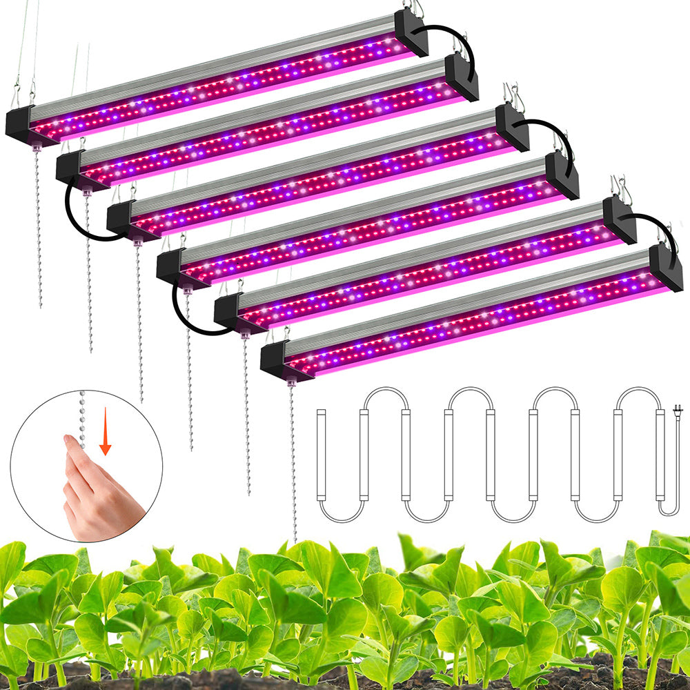 Skanto | LED Grow Light with Full Spectrum Lighting and Pull Switch for Optimal Plant Growth