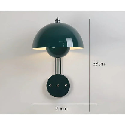 Skanto | BudLume - Mushroom Light Cozy Scandinavian Wall Lamp