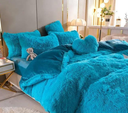 BowLift | Luxury Plush Duvet Cover with Zipper Closure and Corner Straps