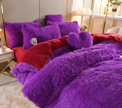 BowLift | Luxury Plush Duvet Cover with Zipper Closure and Corner Straps