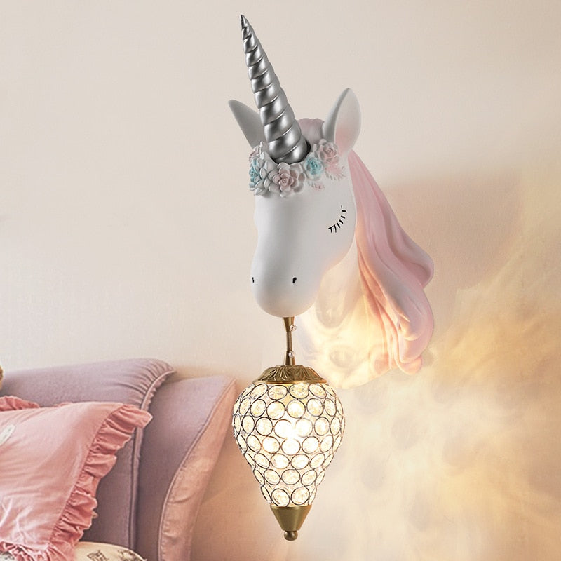 Skanto | Magical Unicorn Wall Lamp for Kids – Playful & Warm Light