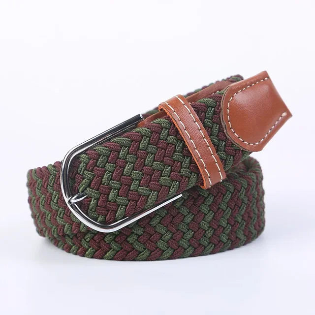 Skanto | Elastic Casual Belt | Flexible Stretch Comfort | Multicolor
