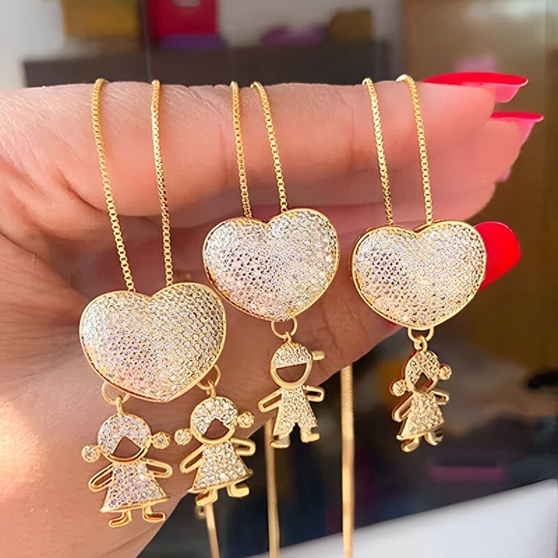 BowLift | Love and my kids - Mother's Love Necklace
