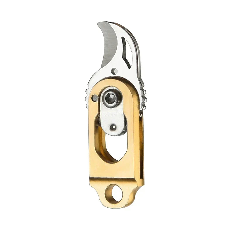 BowLift | Mini Brass Folding Claw - Pocket-Sized Express Opener