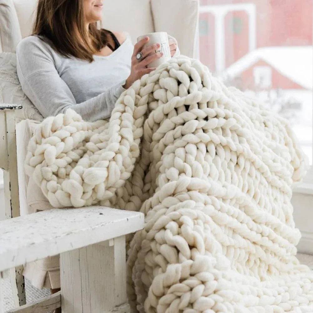 BowLift | DIY Chunky XL 1000 gram Yarn for Soft Blankets
