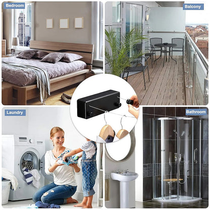 Skanto | Retractable Clothesline for Indoor/Outdoor Use