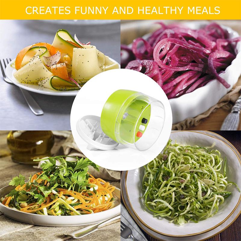 Skanto | Handheld Spiral Slicer Vegetable Cutter
