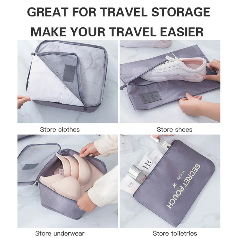 Skanto | Set of 7 Travel Storage Bags