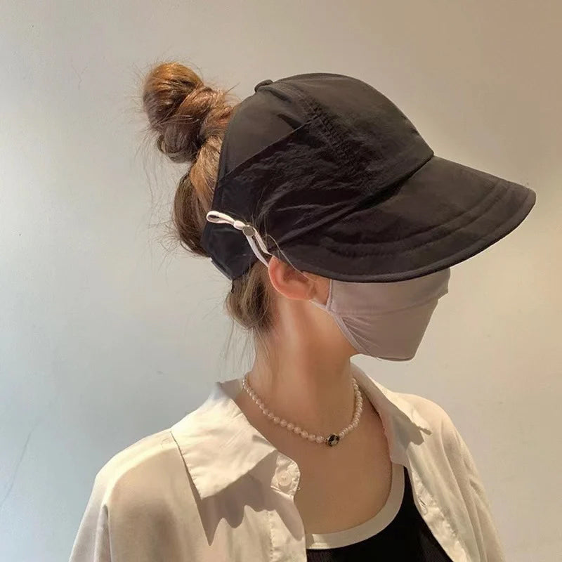 Outdoor UV Protection Hollow-Top Sun Hat | Bowlift