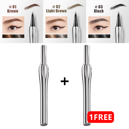 Skanto | Enhanced Natural Waterproof Eyebrow Pencil with Micro-Fine Tip (super)