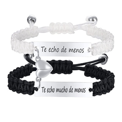 Skanto | Magnetic Couple Braided Bracelets