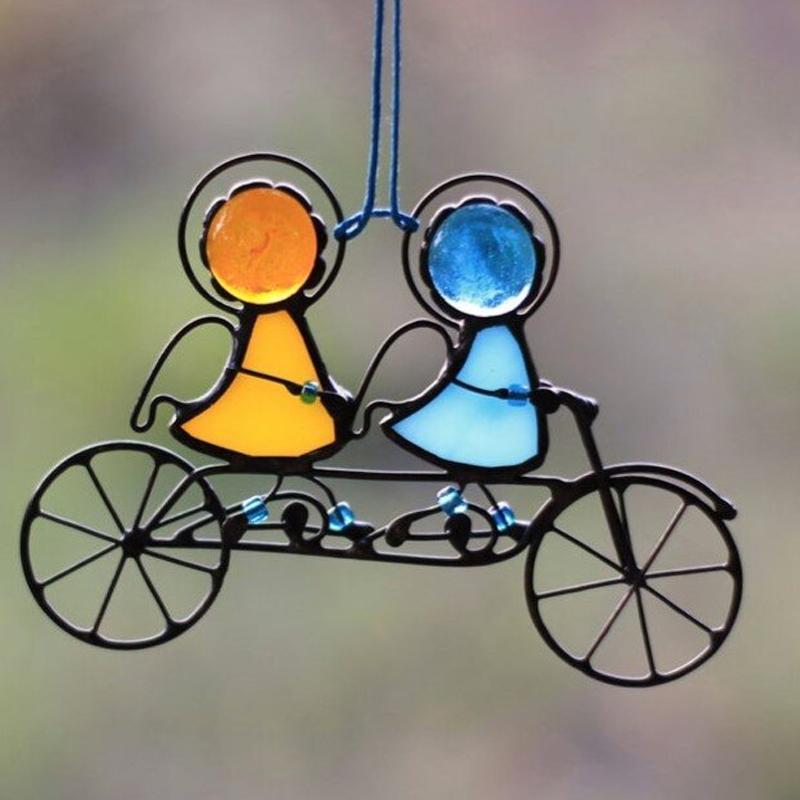 Stained Glass Hangings Suncatcher Art Decoration Gift | Karnz