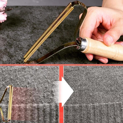 Portable lint shaver