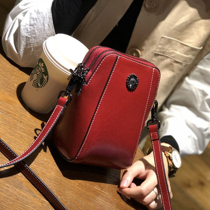 BowLift | Women's Soft Leather Mobile Phone Bag