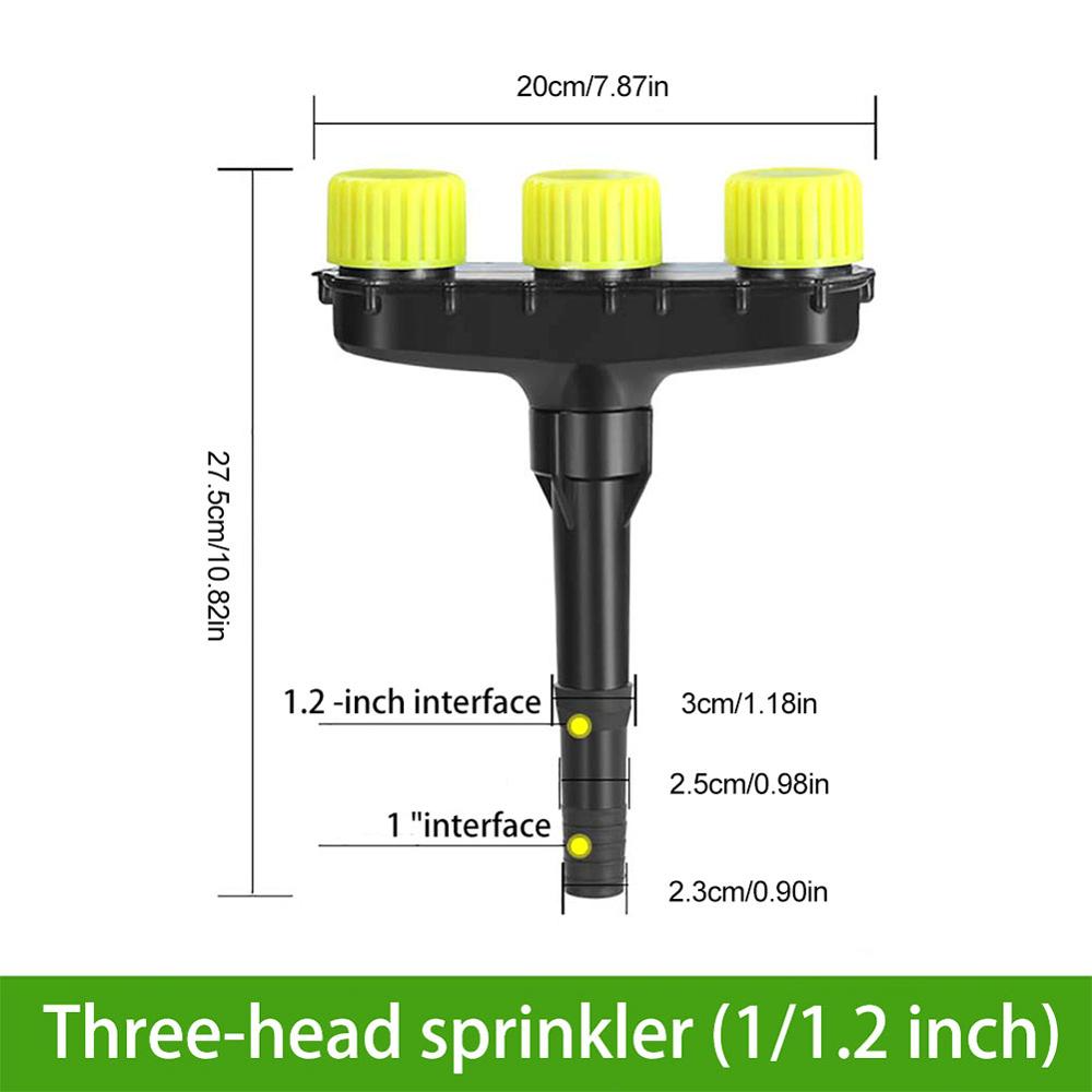 BowLift | Multifunctional garden spray nozzle with 3 and 5 hole settings - for watering and garden care