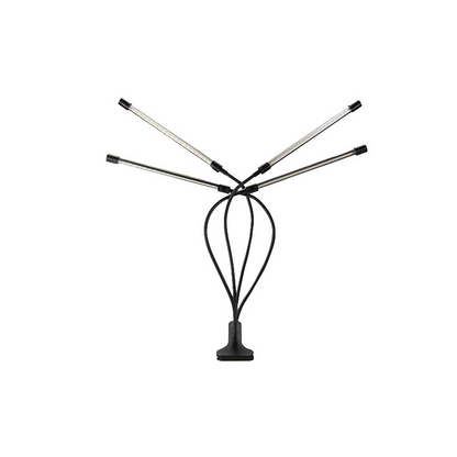 Skanto | Grow Light with 4 Flexible Arms and Dimmer for Indoor Gardens