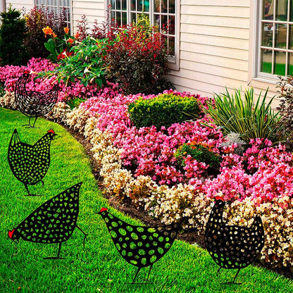 BowLift | Simulated Chicken Ornament for the Garden