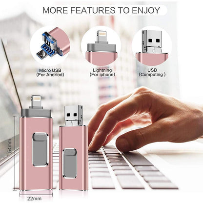 BowLift | Portable USB Flash Drive for iPhone, iPad & Android