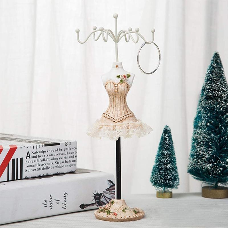 Creative jewelry stand female bust made of resin | Bowlift