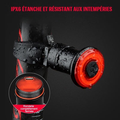 Ultra-intelligent bicycle taillight