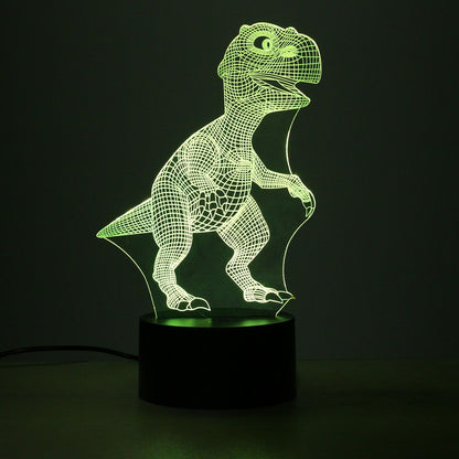Skanto | Dinosaur Night Light - 3D Dinosaur Lamp - T Rex Night Light
