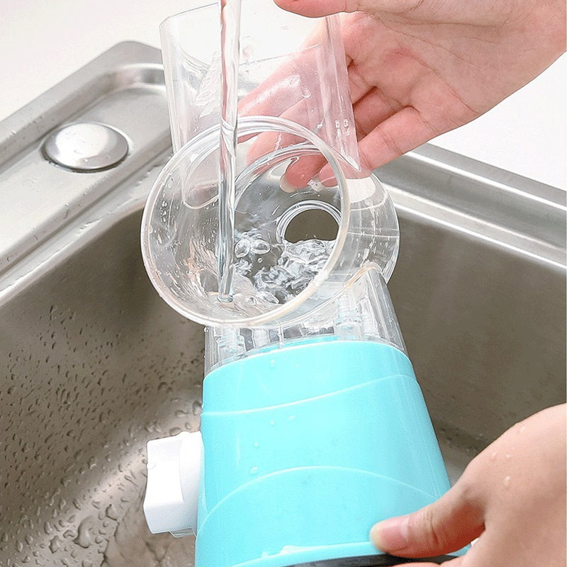 Skanto | 3-in-1 Rotary Grater Vegetable Slicer
