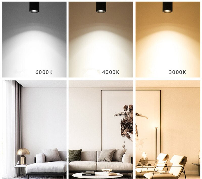 LED Ceiling Spotlights - 7W, 12W, 15W