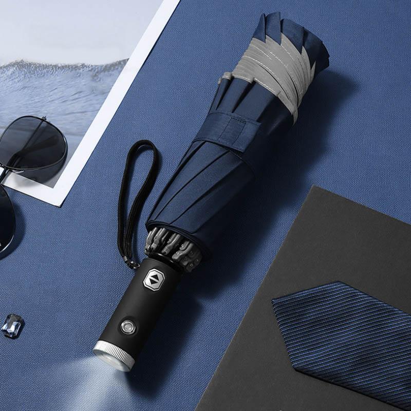 Skanto | Automatic Folding Umbrella with Reflective Edge