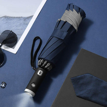 Skanto | Automatic Folding Umbrella with Reflective Edge