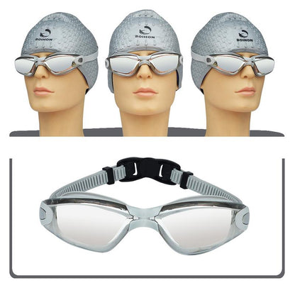 Karnz | Leak-free anti-fog UV protection triathlon swimming goggles