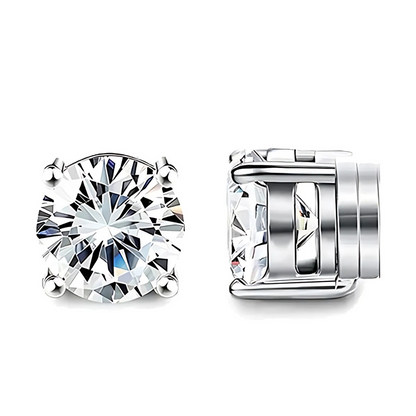 BowLift | Premium Unisex Magnetic Crystal Design Stud Earrings