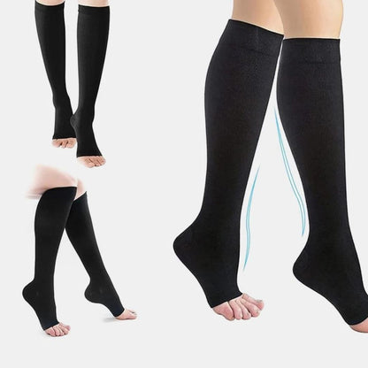 CircuFlex Orthopedic Comfort Compression Stockings | for Improved Blood Circulation - Pain Relief - Reduced Swelling - Varicose Vein Management Bowlift