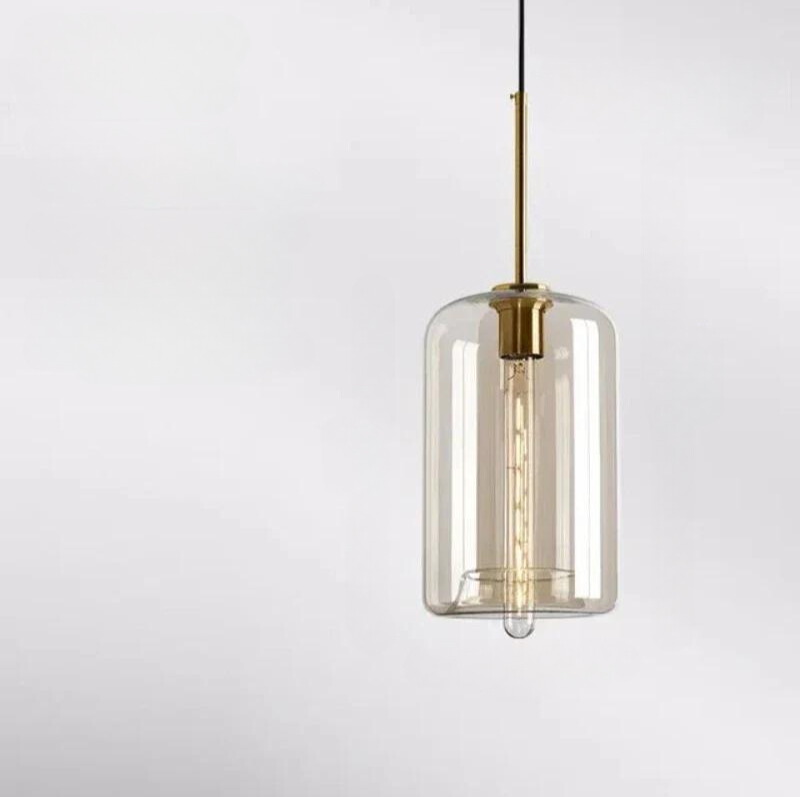 Karnz | NordicGlow – Elegant Scandinavian Glass Pendant Light